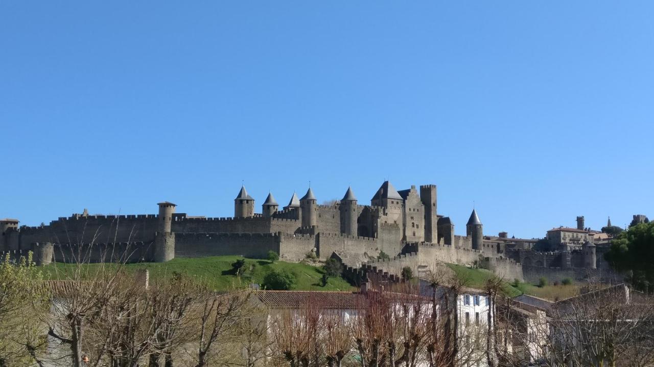 Joli appartement T2 dans résidence avec piscine, hammam et parking gratuits Carcassonne Extérieur photo